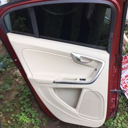 2012 Volvo S60 Driver’s Side Rear Door