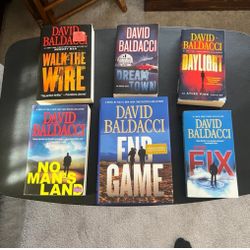 David Baldacci book lot