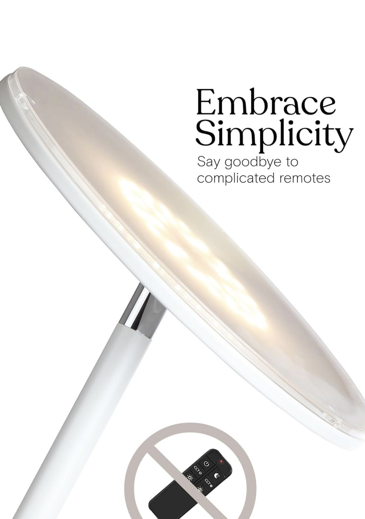 Brightech: Sky Flux Torchiere LED floor lamp