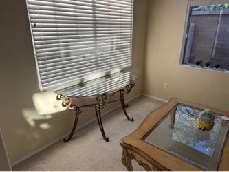 Glass table