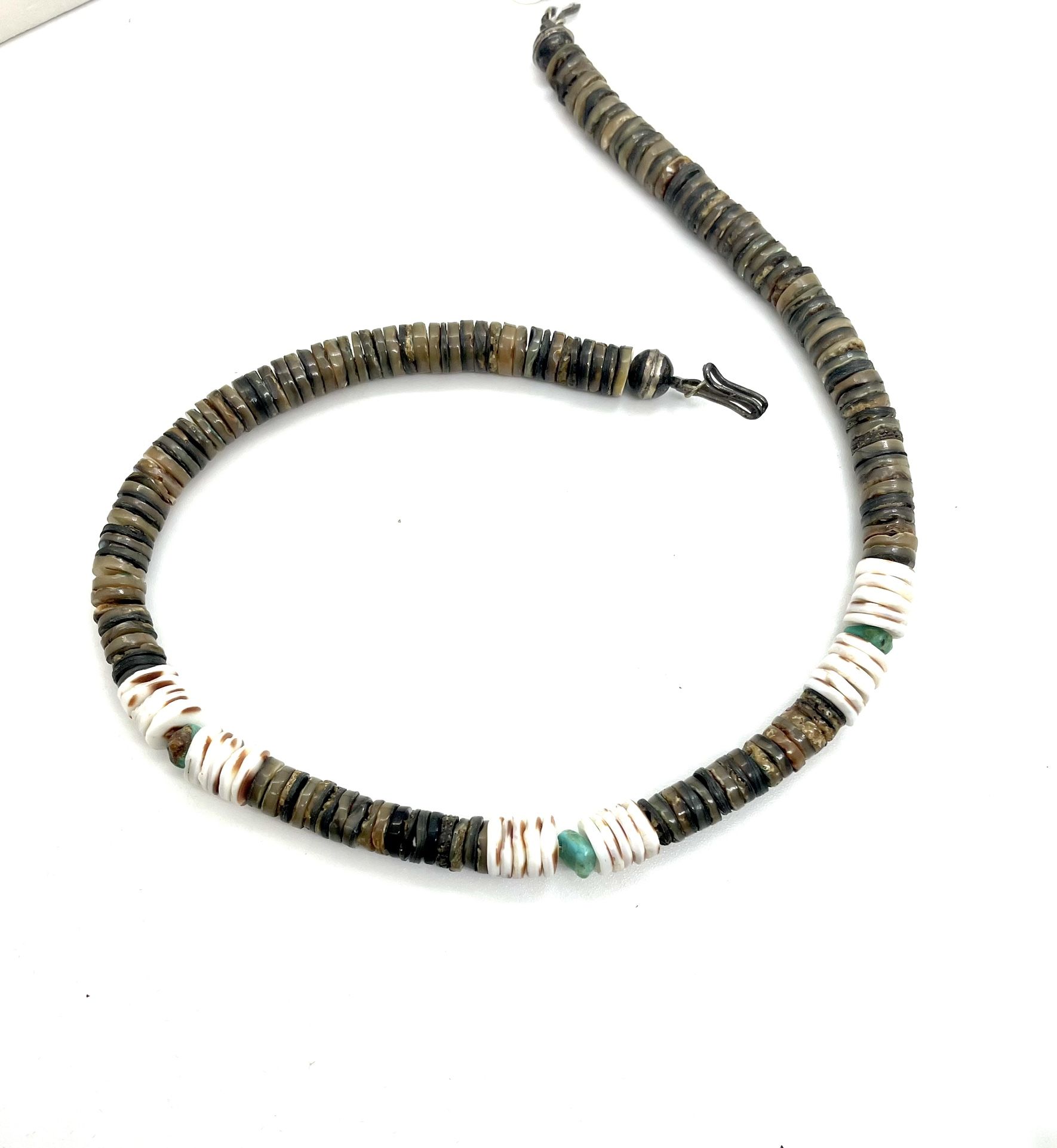 Estate Navajo Shell Necklace 
