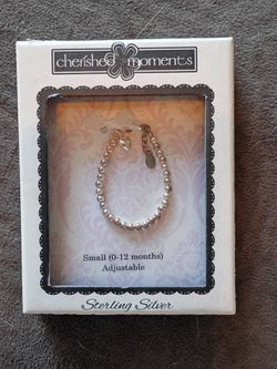 Cherished Moments Sterling Silver Bracelet (Brand New)