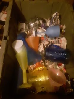 Cups and wine glasses