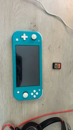 Nintendo Switch Lite with Minecraft game