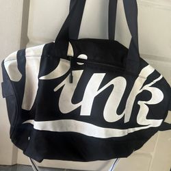 Pink Duffle Bag 