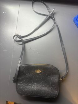 Coach Signature Crossbody Bag Black
