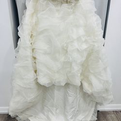 Ivory Wedding Dress Imported From England 