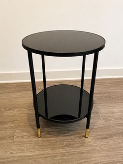 Black Ikea side table