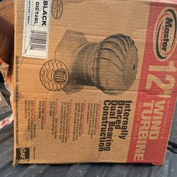 12” Wind Turbine With Base