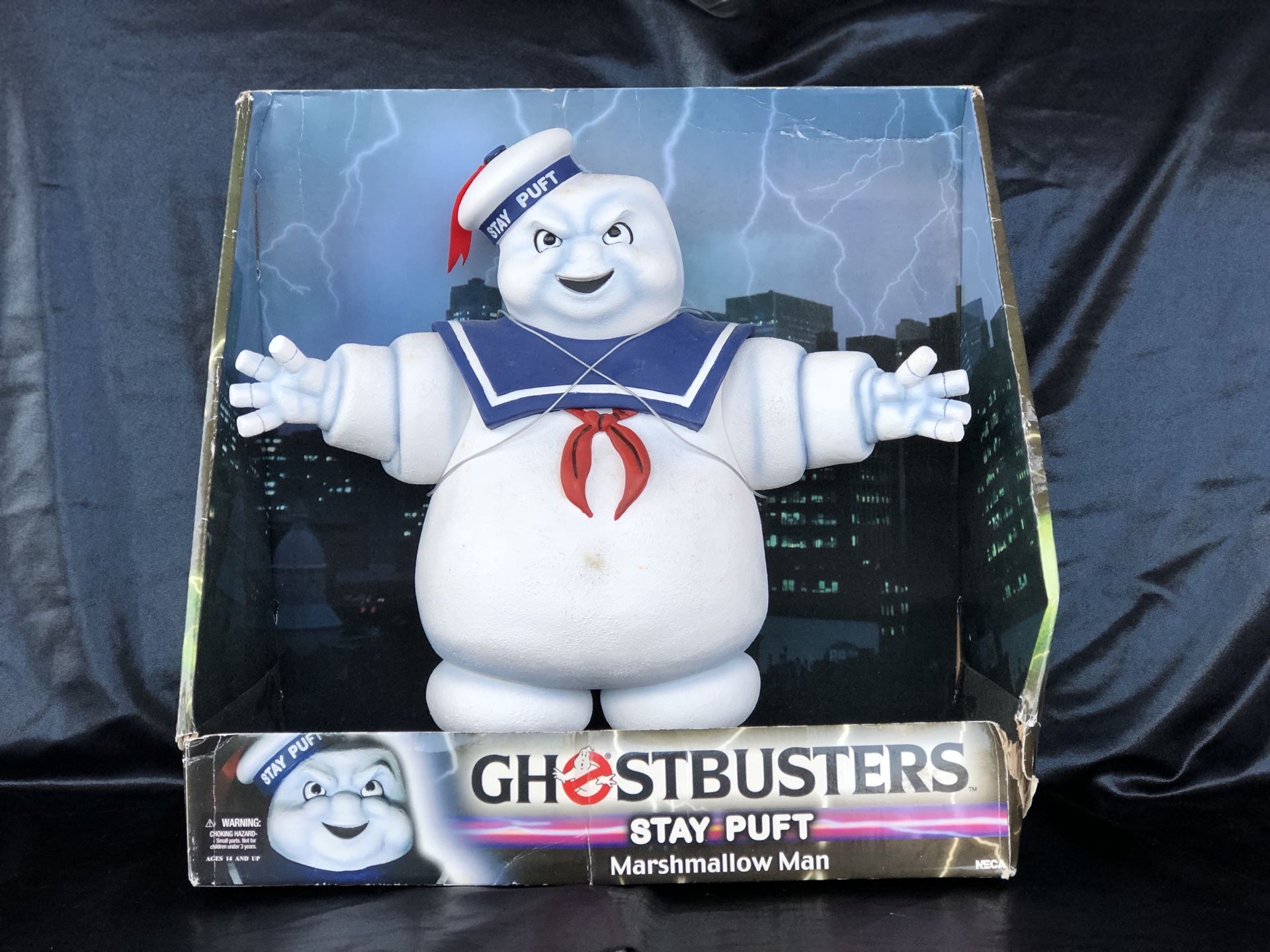 15 Inch Ghostbusters STAY PUFT Marshmallow Man Figure Neca Reel Toys