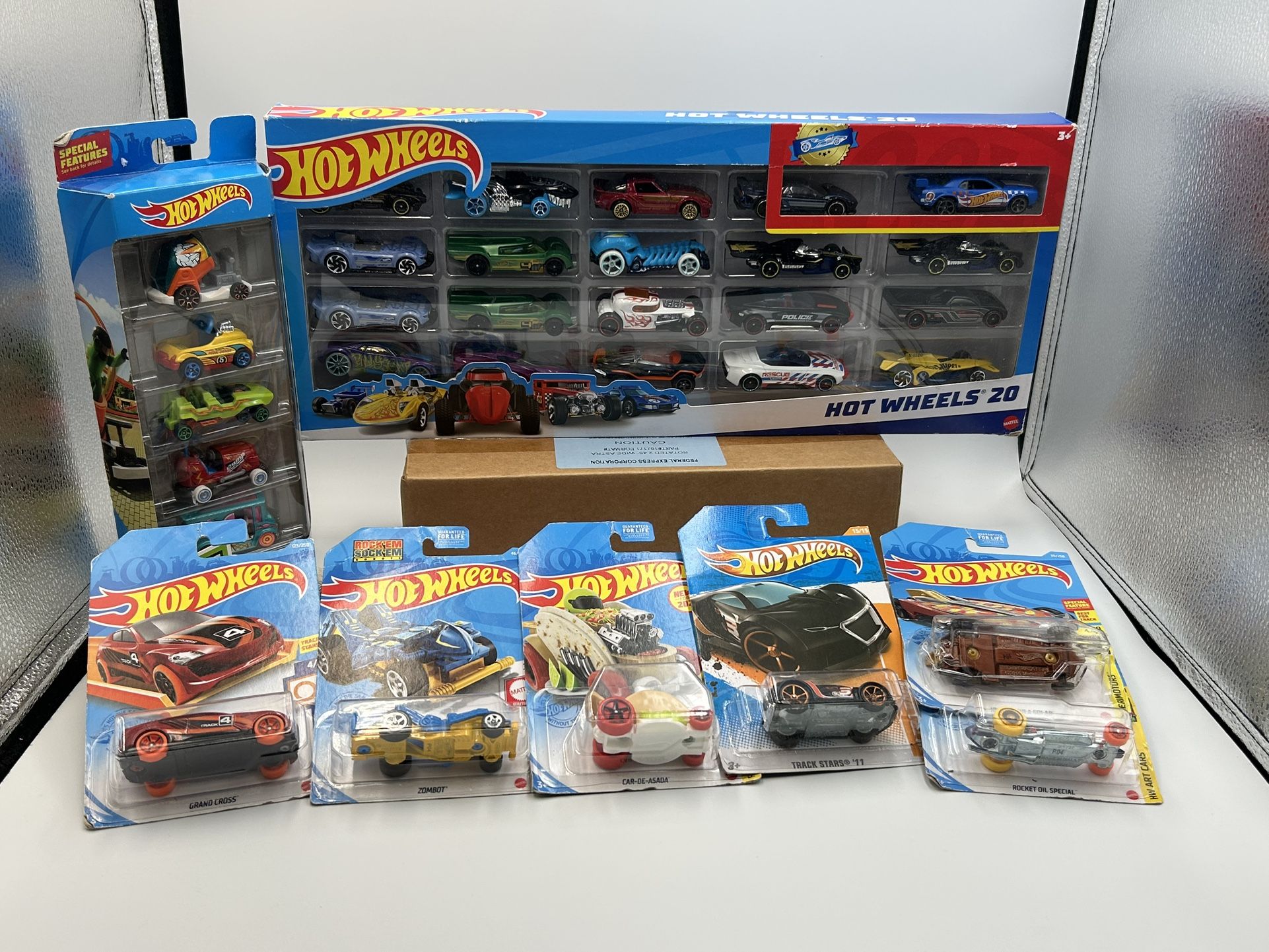 Hot Wheels 20 Pack 5 Pack And Single Cars
