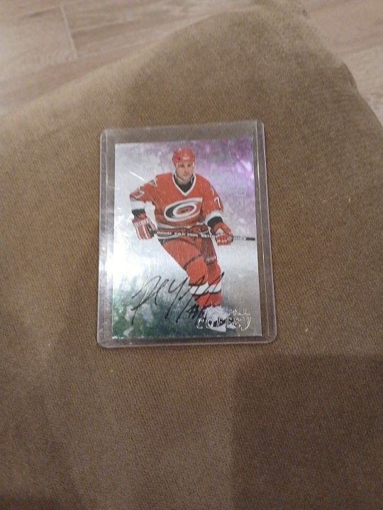 Signed Paul Coffey Card