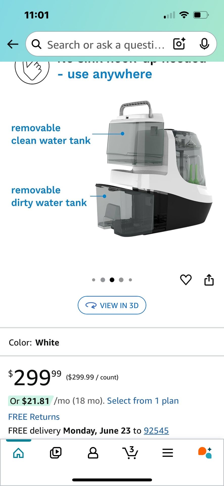 Brand New Baby Breeza Baby Bottle Dishwasher