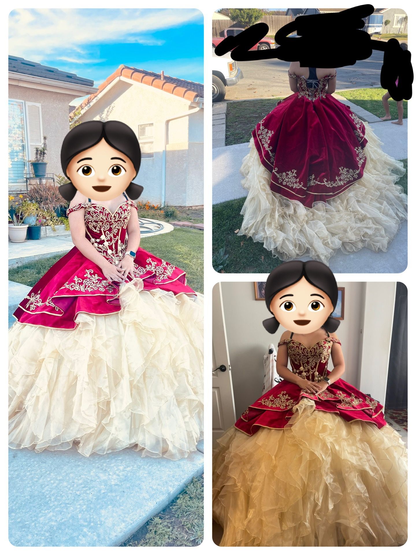 Charro Mexican Style QuinceaƱera Dress