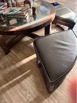 Coffe table with 4 seat