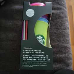 Starbuck Color Changing Cups