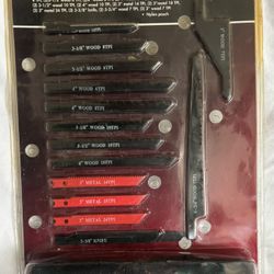 30 pc. Jigsaw Blade Set-Lifetime Carbide Set