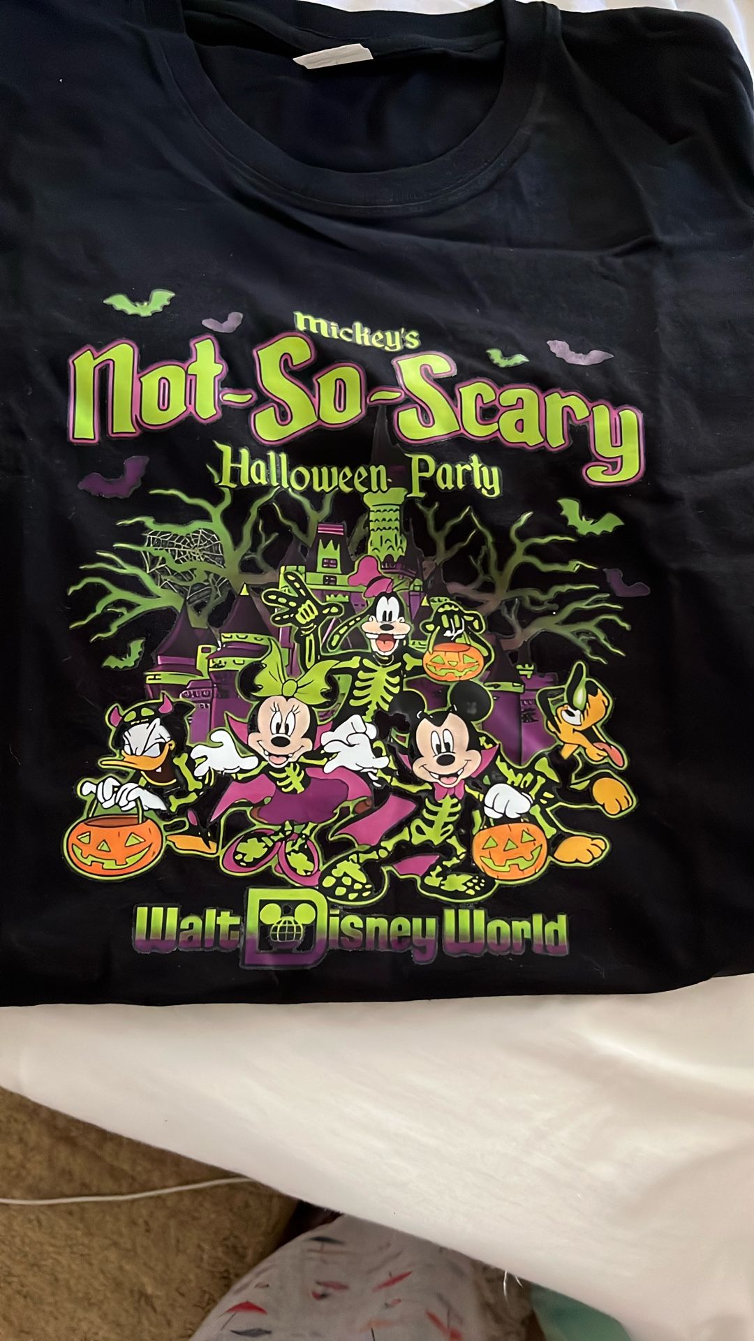 Walt Disney World. Not So Scary Halloween Party T Short