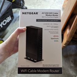 Netgear Ac1200 Wifi Cable Modem Router