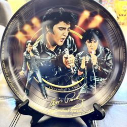 Elvis Presley ‘68 Comeback Special Collector Display Plate