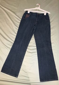 Vintage Dark Wash Bootcut Denim Jeans size 10