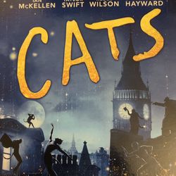 CATS (Blu-Ray + DVD-2019) Taylor Swift + Jennifer Hudson + Rebel Wilson!