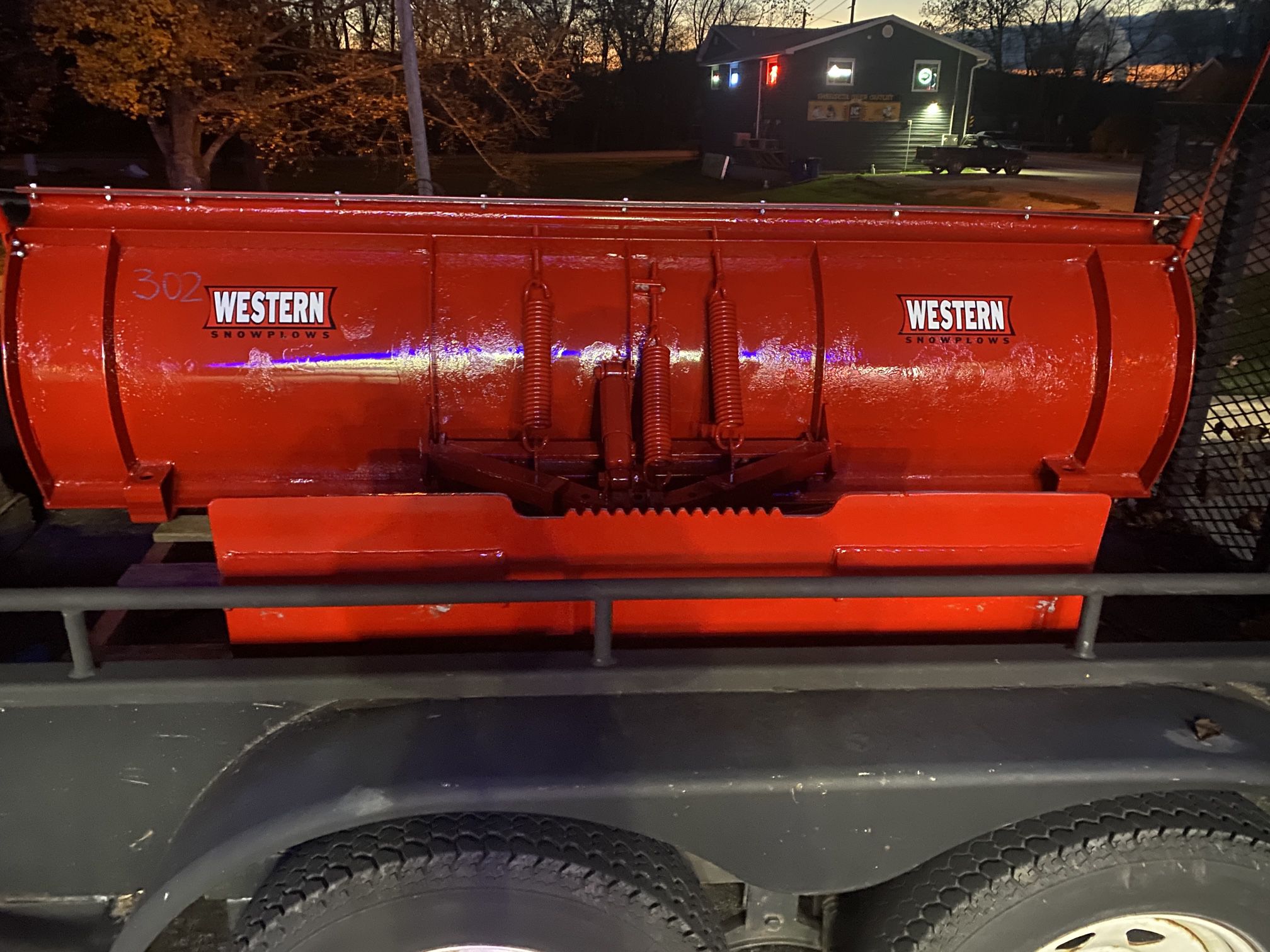Western Snow Plow - Skid Steer/Tractor 8’6