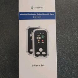 Gedsffati Combined Smoke Carbon Monoxide Alarm New 2 Pack HD11-CGS