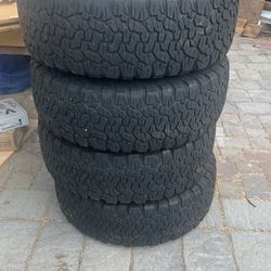 4 Used Tires