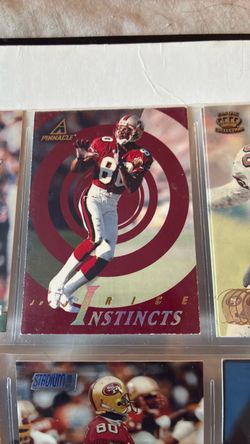 1997 pinnacle Jerry Rice #187