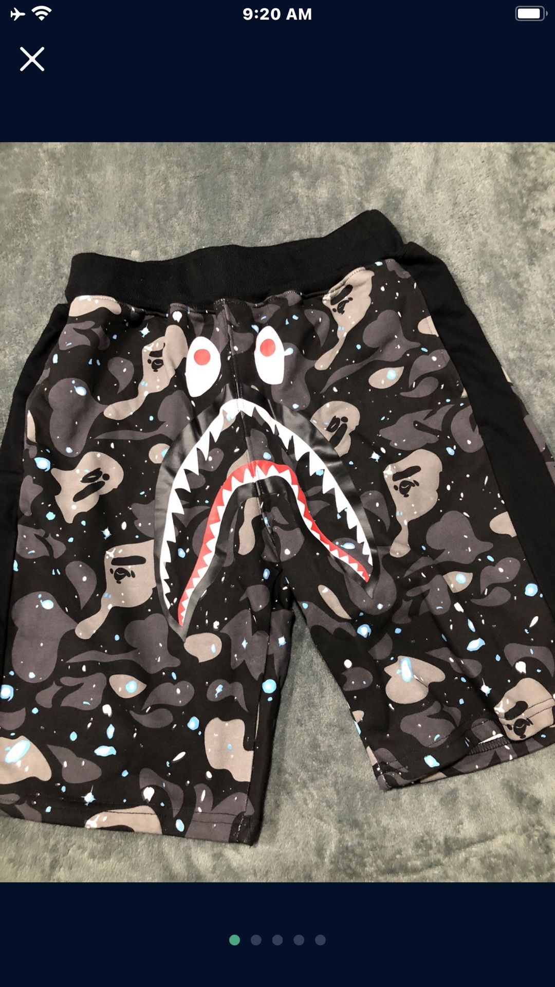Bape Space Camo Shorts. M,l,xl,xxl