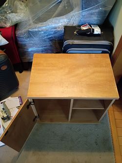 TV Stand Small Wooden Storage Cabinet - Moving Sale