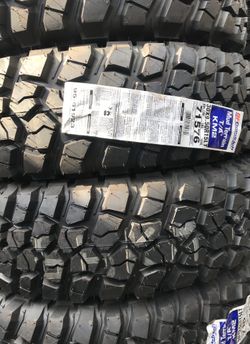 15” 30x9.50R15 BF Goodrich KM2 Tires Brand New Inventory Special Pricing-Selling Fast Size 30x9.50R15....$161Each