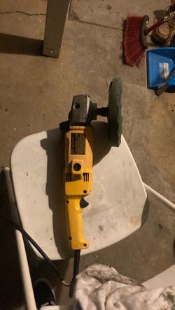 Dewalt grinder and buffer