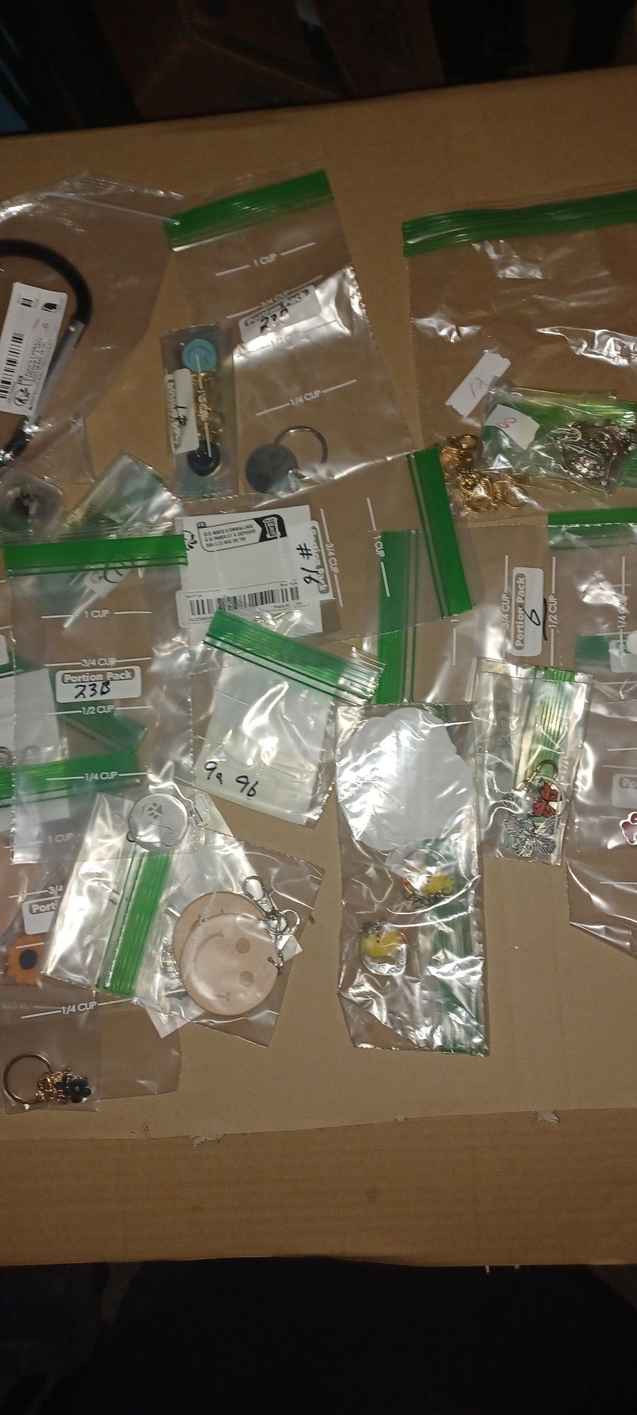 Assortment Of Keyrings and Other Small Trinkets