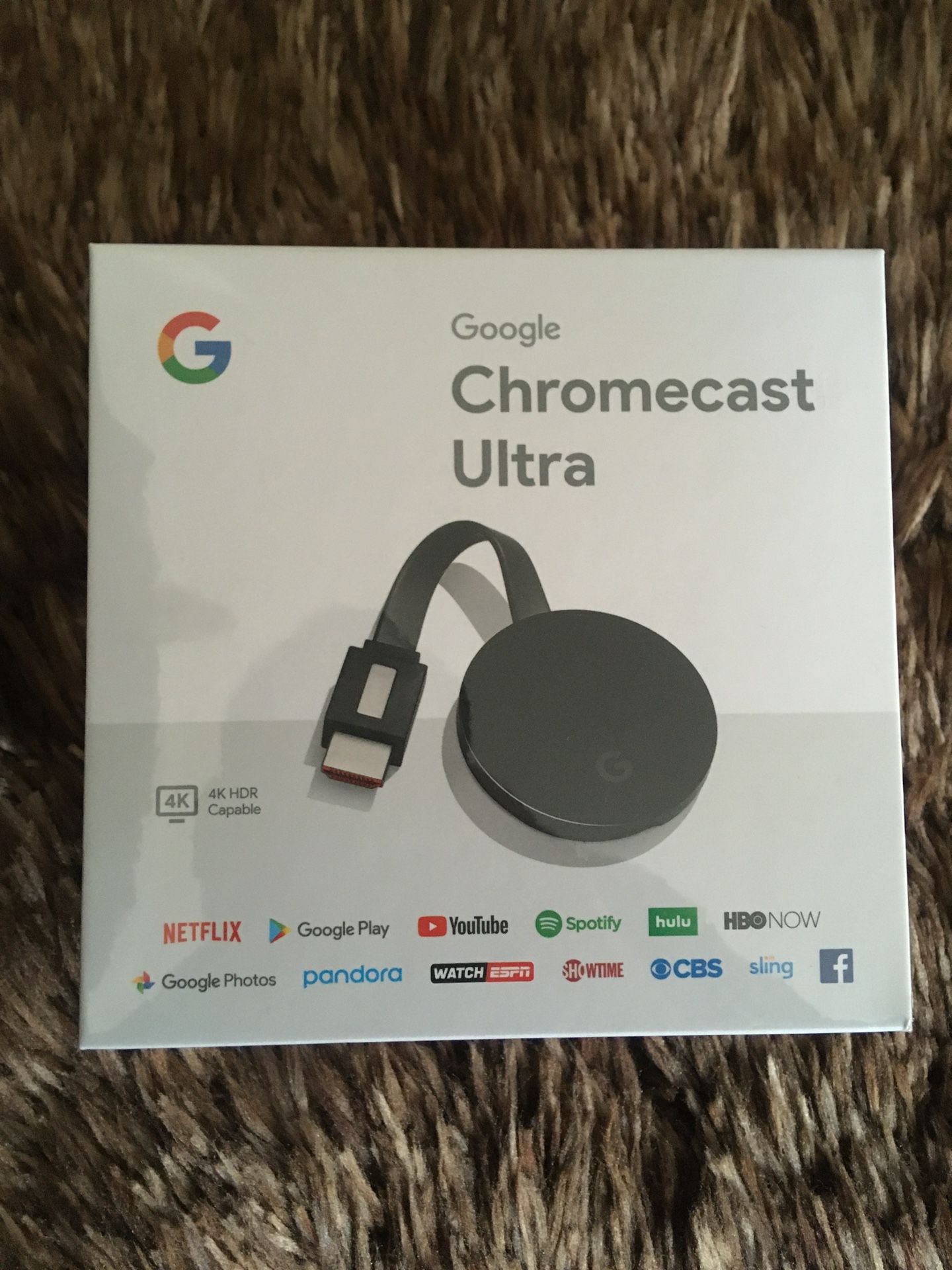 New Chromecast 4K Ultra HDR Streaming Media Smart TV