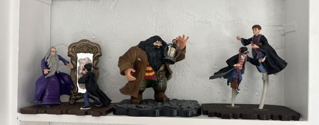 Lot Harry Potter classic collection hagrid dumbledore figures 2000