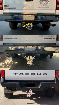 Tow hitch covers