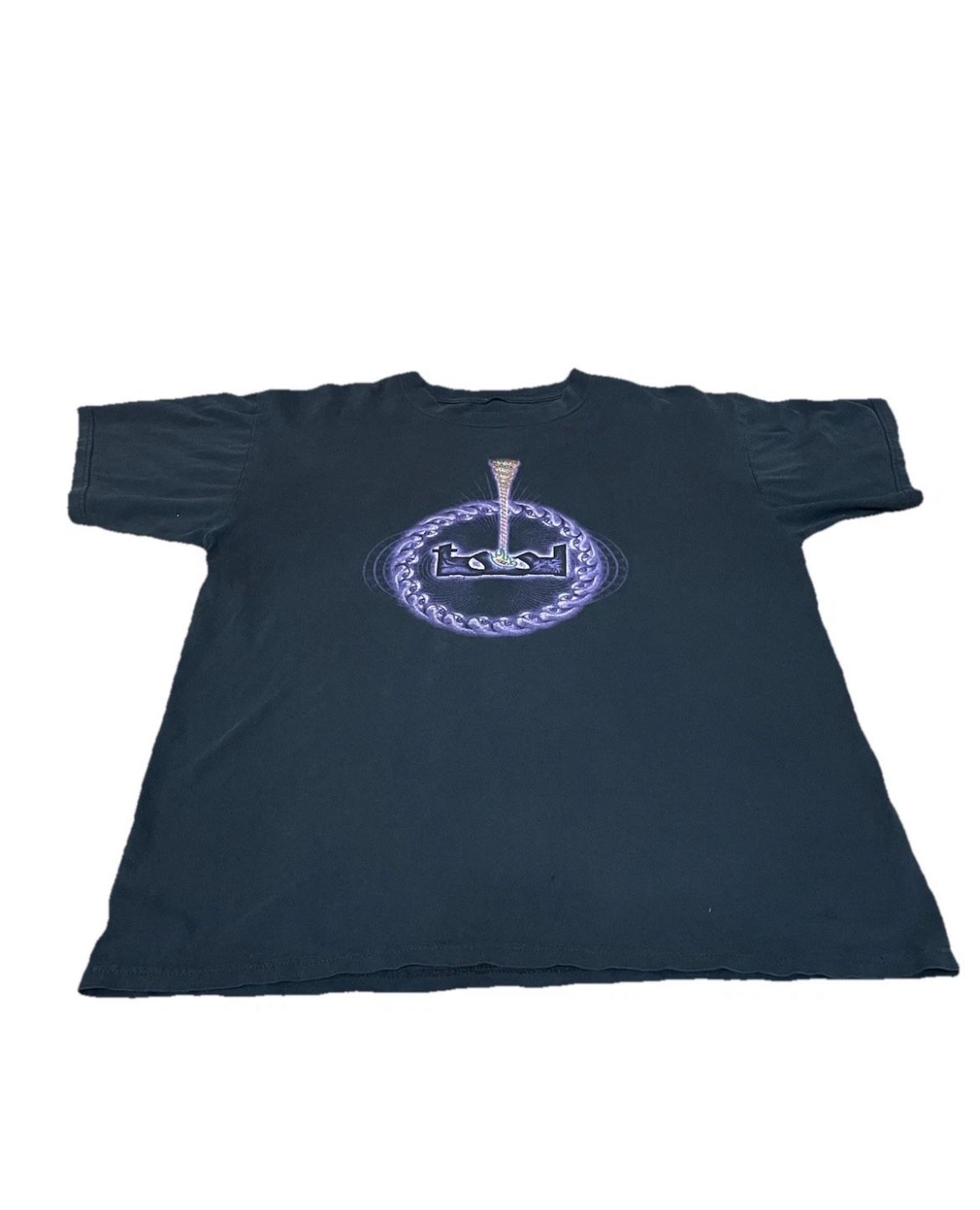 Tool Schism True Vintage Y2K 2001 T-Shirt Size L Band Grunge Black 90s 2000s