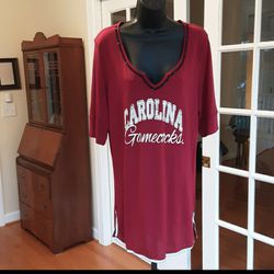 USC Gamecocks Embellished Tunic Top By GameDay Couture, Size L,  NWT