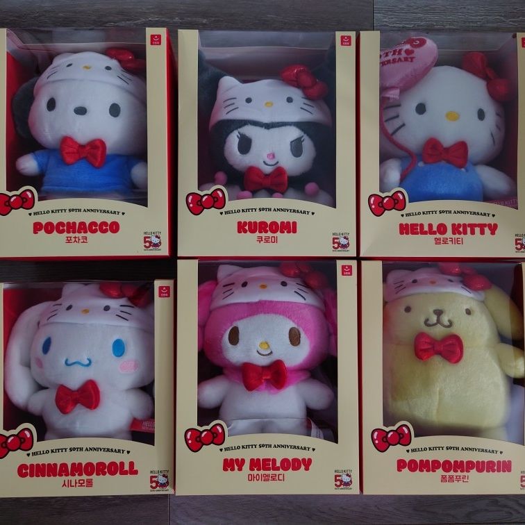 Hello kitty 50th Anniversary Plush