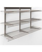 Shelving 144 inch by 16 inch CLOSETMAID brand shelving. 0ver 25 pcs available.