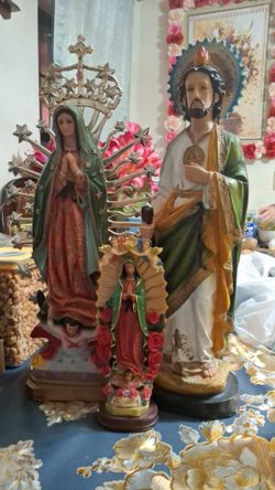 San Judas Tadeo Y La Virgencita