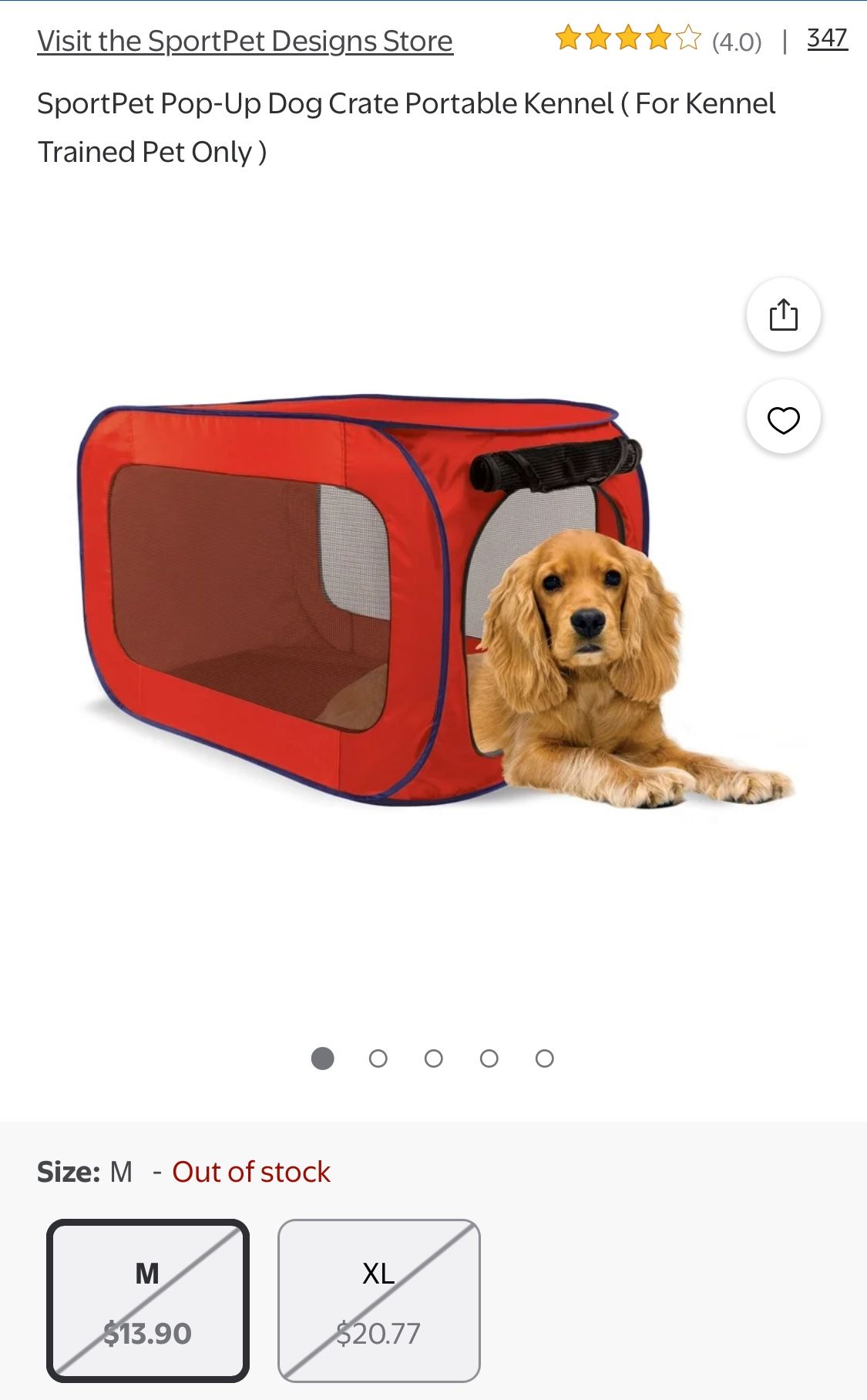 Pop Up Crate pets casa jaula perro gato