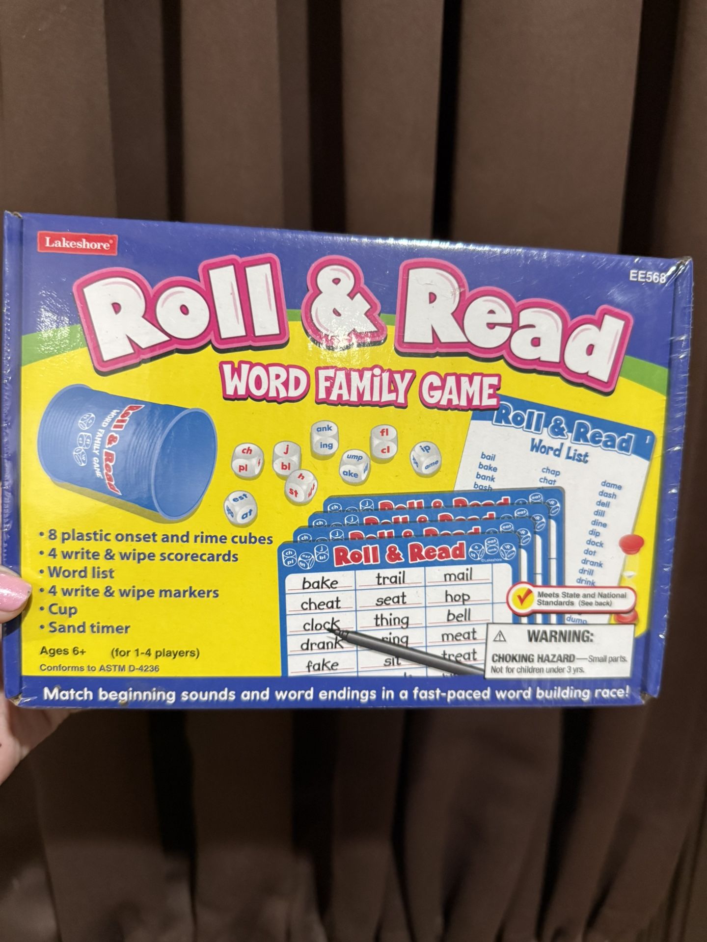 Roll and Read Game