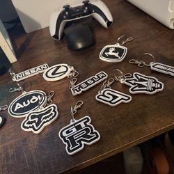 Premium Car Brand Logo Keychains - JDM, Luxury, Truck & Classic!