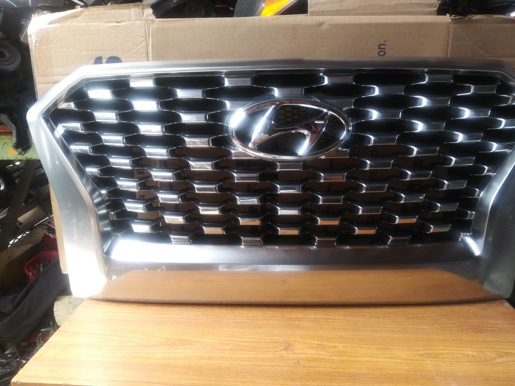 2020 HYUNDAI PALISADE SE.SEL.Plus Chrome front Bumper Grille OEM Usted H 86350 S8150