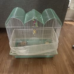 BIRD CAGE FOR PARAKEET BUDGIE 