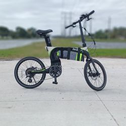   Folding Electric bike Carbon Fiber 500W,big 48V/10AH