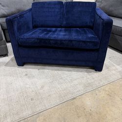 Beautiful Blue Chair with Pull out Bed - Shampooed & Cleaned - Comfy - Delivery Available 